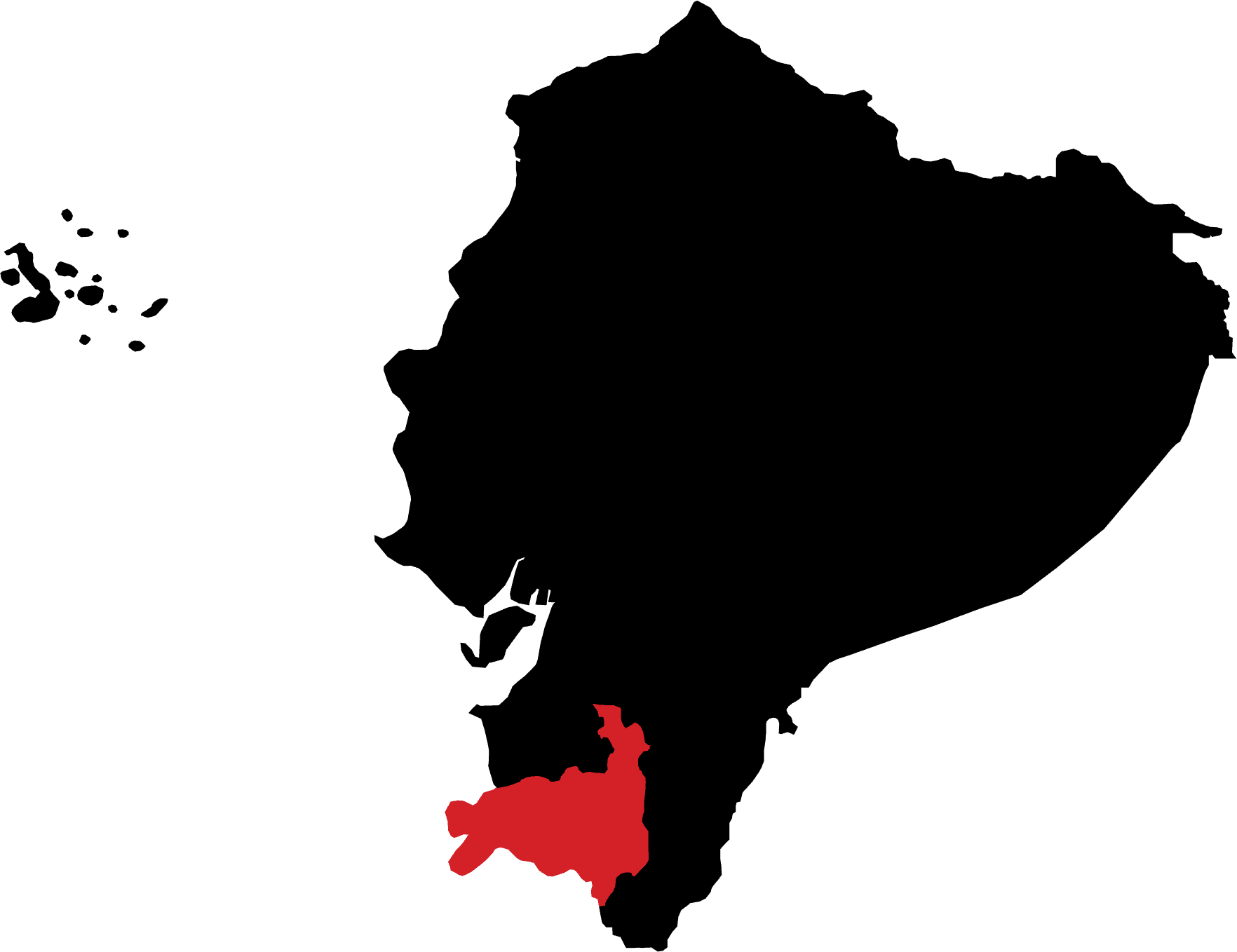 Ecuador map